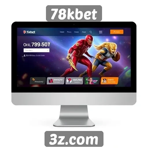 Navegação intuitiva e interface amigável no 78kbet