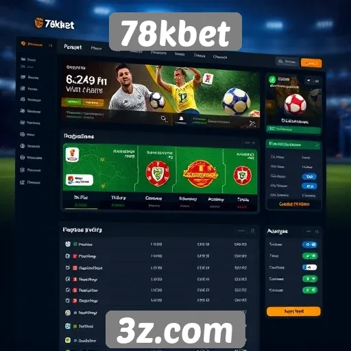 Interface do usuário e experiência de navegação na 78kbet